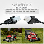 114-1588 Battery Charger Compatible with Toro Lawnboy 22" Lawn Mower (12V)