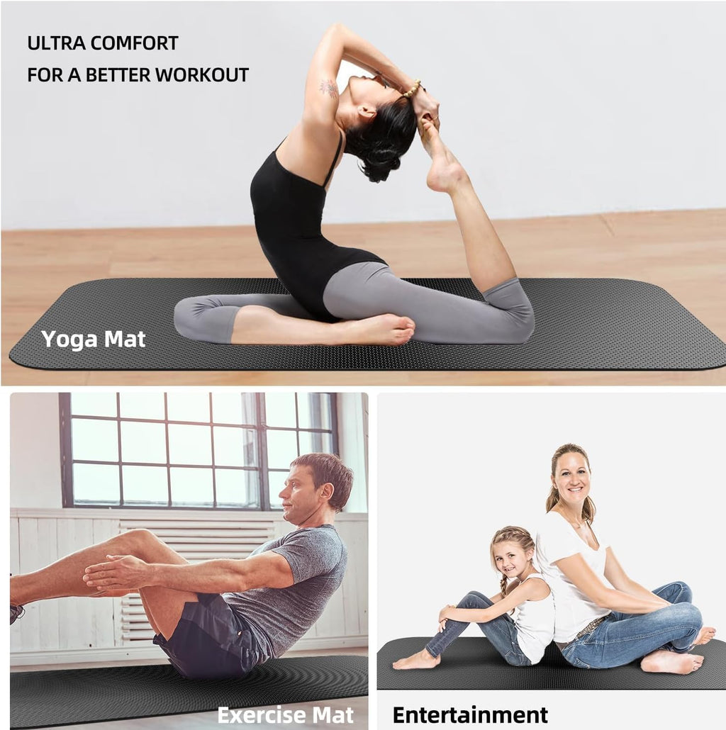 Treadmill Mat,Bike Mat,Stationary Bike Mat,Foldable Treadmill Mat for Hardwood Floors and Carpet.for Exercise