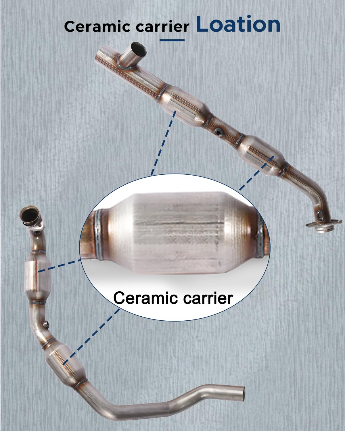 VAVICARS Catalytic Converter Fit for Ford E150 E250 2005-2008 5.4L