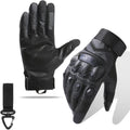 Tactical Gloves for Men Touchscreen Motorcycle Gloves with Hard Shell Leather Palm Padding for Outdoor Sports