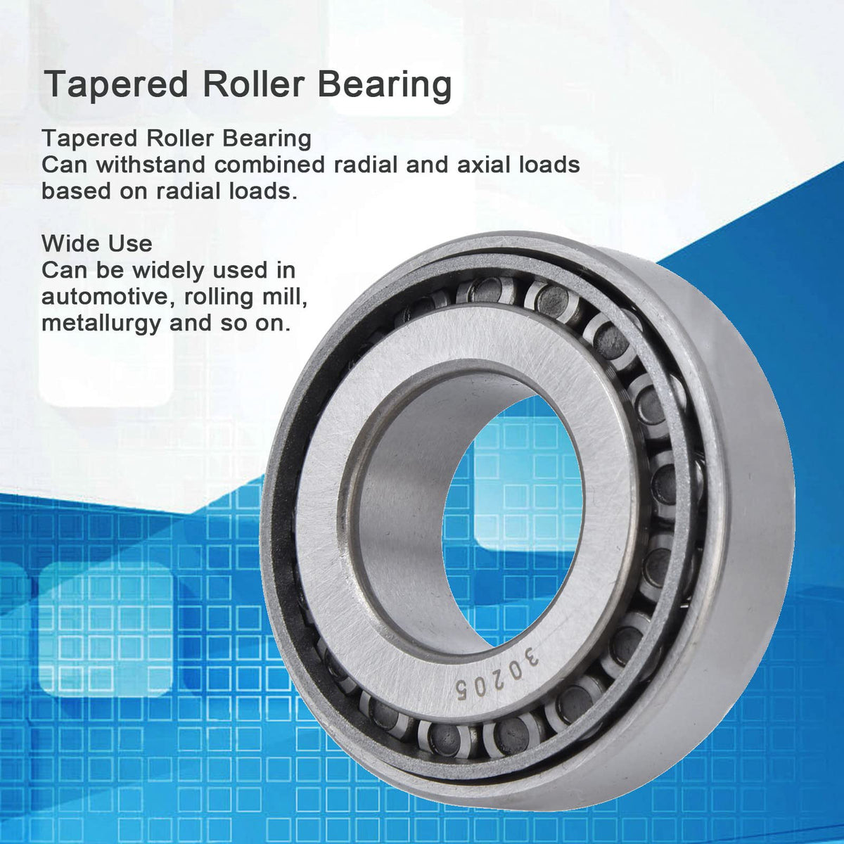Tapered Roller Bearing Cone and Cup Set (30206)