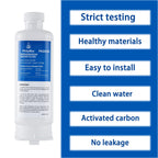(3 Pack) DA97-17376B Water Filter for Sam&sung RF23R6201SR(/AA), RF27T5241SR(/AA), RF27T5501SR(/AA)