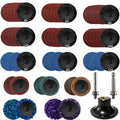 58Pcs 2 Inch Quick Change Sanding Discs with 1/4 Inch Holder