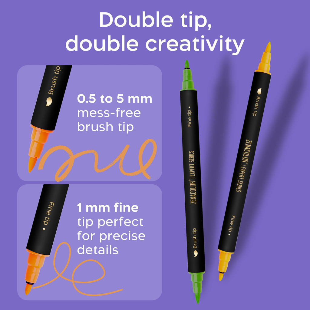 26 Fabric Markers Permanent for Clothes - Dual Tip