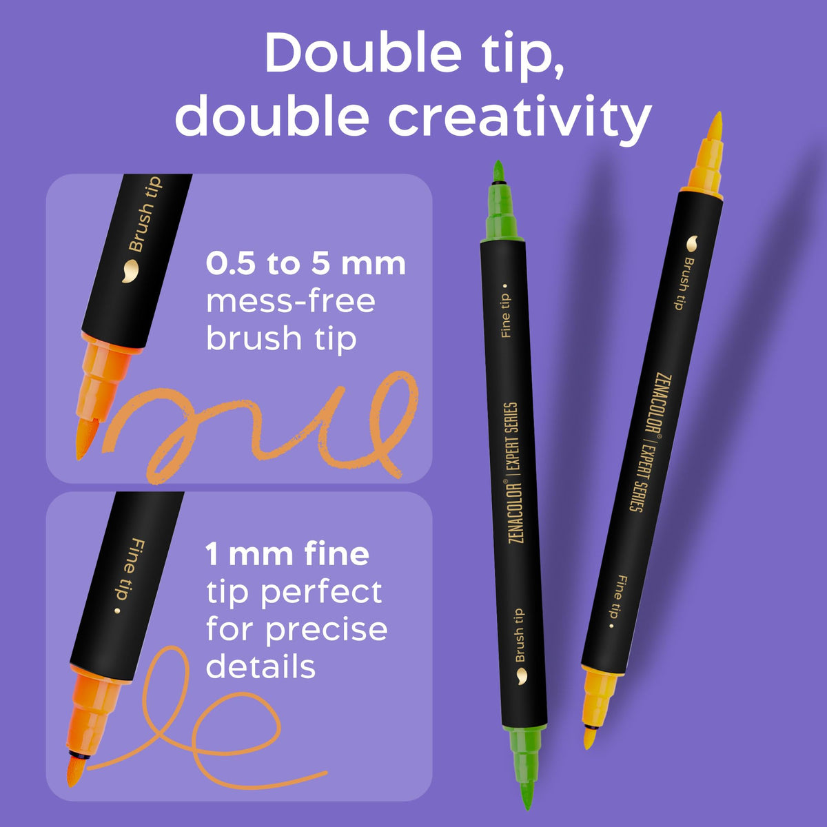 26 Fabric Markers Permanent for Clothes - Dual Tip