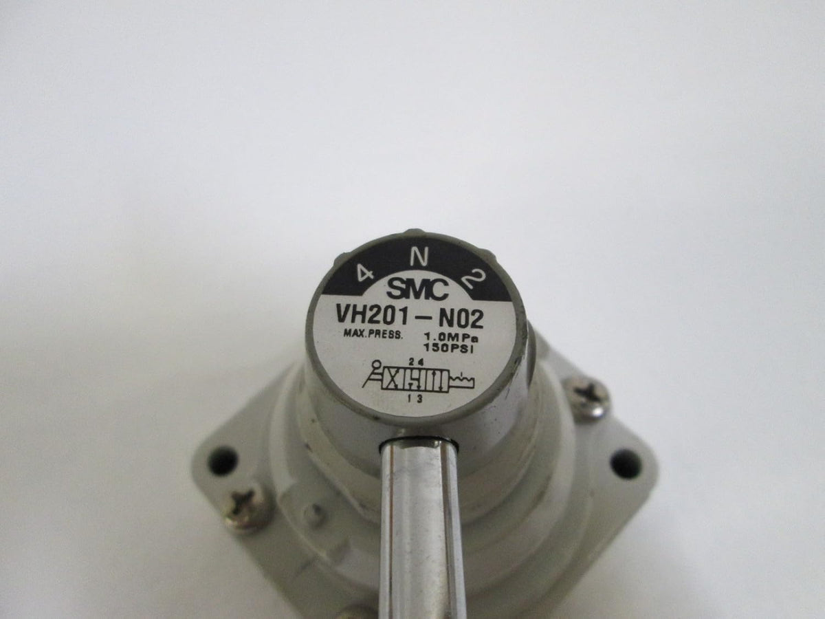 SMC VH201-N02 hand-valve 1/4 npt s&b pt