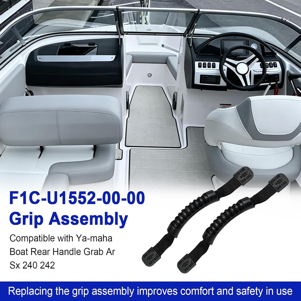 F1C-U1552-00-00 Handles Grab Replacement for Yamaha Boat Accessories(2 pcs)