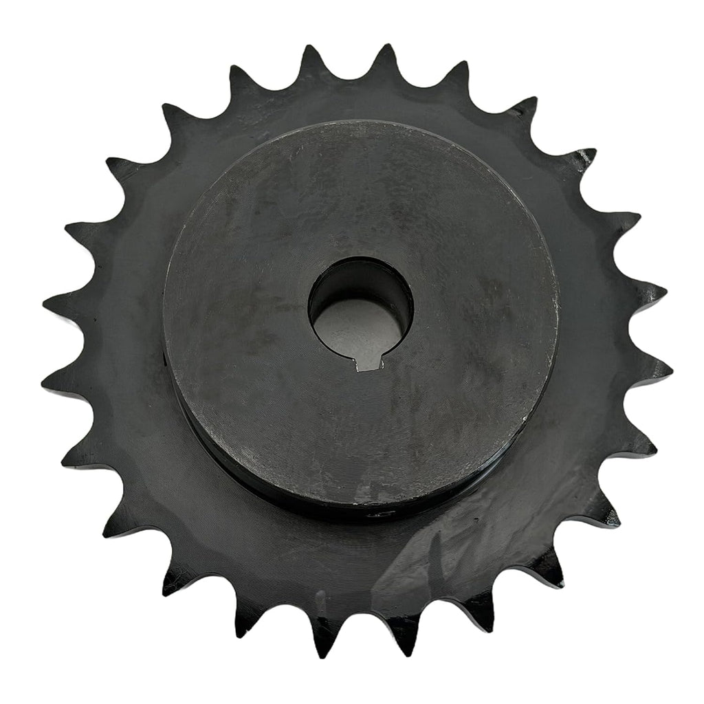 #50 Roller Chain Sprocket Type B 3/4 inch Bore 24 Tooth, Hardened Antirust 1045 Steel Drive Sprockets 50B24-3/4