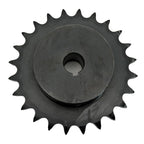 #50 Roller Chain Sprocket Type B 3/4 inch Bore 24 Tooth, Hardened Antirust 1045 Steel Drive Sprockets 50B24-3/4