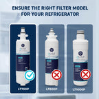 LT700P Water Filter, NSF 42, 3 Pack