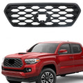 RainMan S Matte Black Front Bumper Grille Replacement for Tacoma