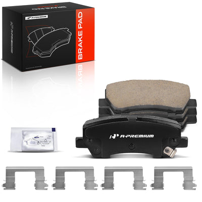 A-Premium Rear Ceramic Brake Pads Compatible with Ford