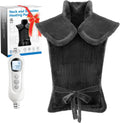 Comfort Gifts for Women Men, Heating Pad for Neck Shoulder and Back, Birthday Gift for Women Men, Large Weighted Heat
