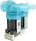 Washer Water Inlet Valve Replacement for Whirlpool WFW5620HWO 8TWFC6810LWO WFW6620HC3 WFW560CHWO WFW560CHW1 WFW6620HCO WFW6620HC2 WFW6620HWO WFW6620HW1 WFW6620HW2 WFW8620HC1 WFW8620HW1 WFW8620HW2