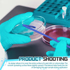 200 Pcs Sterile Cell Spreader L Shape Hand Polypropylene Spreader