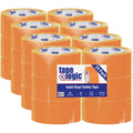 (24 Pack) 2 Inch x 36 Yards, Multipurpose Solid Vinyl Safety Tape, Orange, Heavy-Duty 6 Mil Thick - Moisture/Grease
