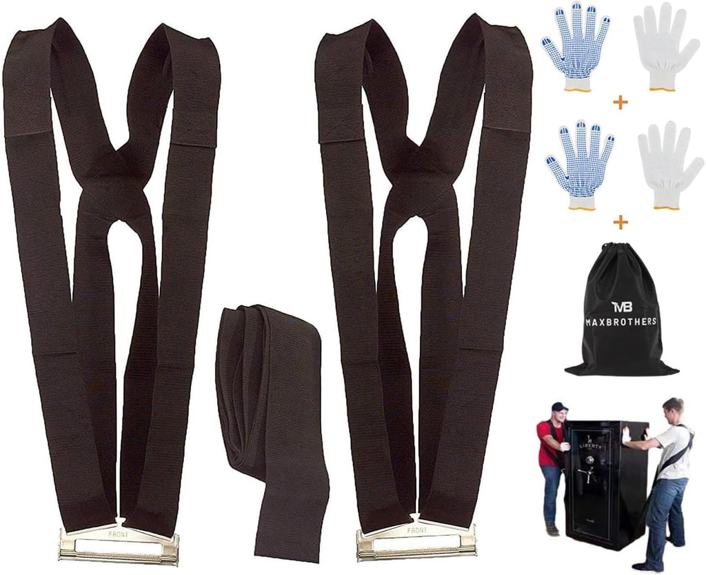 Moving Straps, 2-Person Lifting & Moving Straps, Lifting Straps for 2 Movers, Shoulder Moving Strap Dolly for Lifting