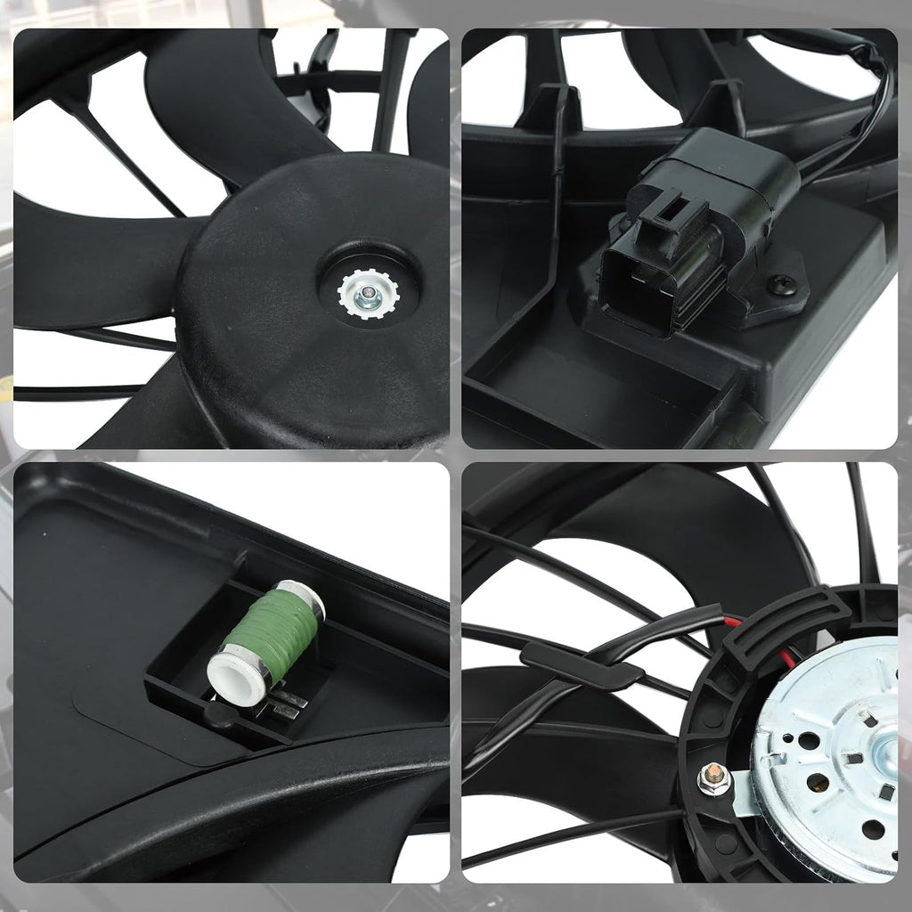 Condenser Cooling Radiator Fan Assembly