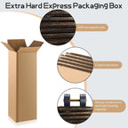 10 Sets Wine Bottle Shipping Boxes with Inflatable Travel Bags & Pump