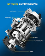 PHILTOP NEW AC Compressor for Ford Ranger 2001-2011 2.3L, B4000 2007-2009