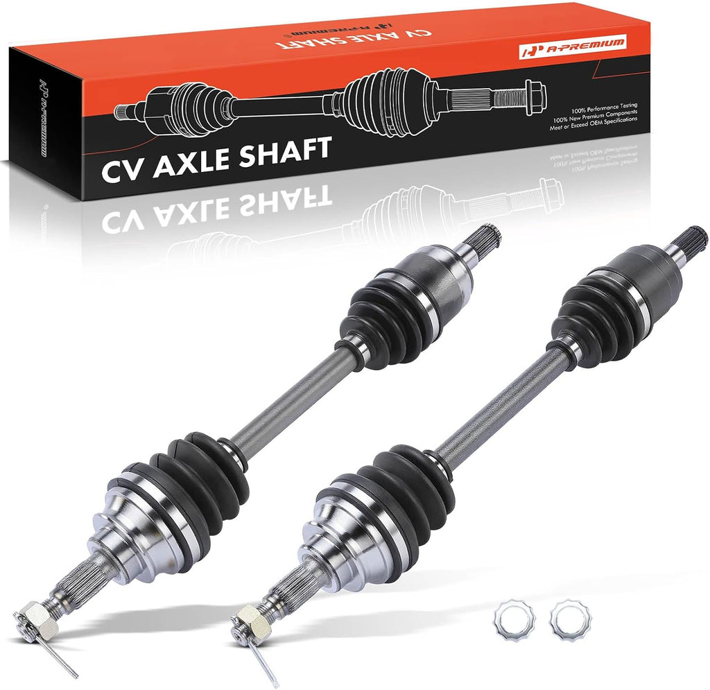 A-Premium Set of 2 Front CV Axle Shaft Assembly