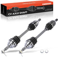 A-Premium Set of 2 Front CV Axle Shaft Assembly