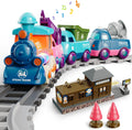 Electric Train Set for Toddler, Toy Train Set for Kids 3+ | 17-Pc Train Toy, with Train Tracks, Lights and Sound