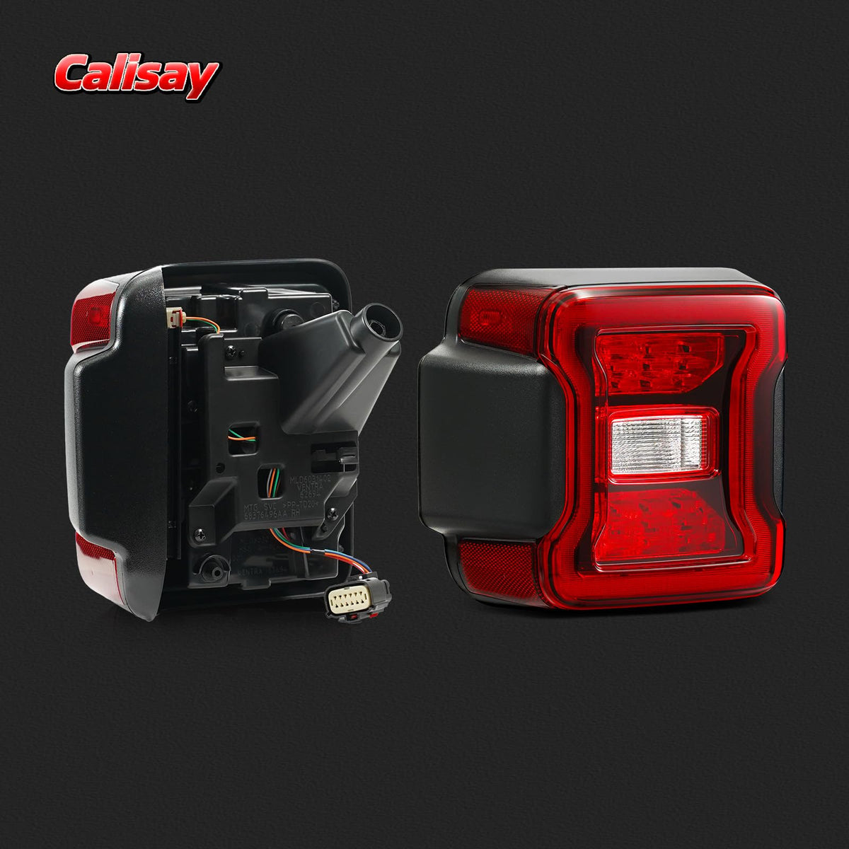LED Tail Lights Fit for 2018-2025 Jeep Wrangler
