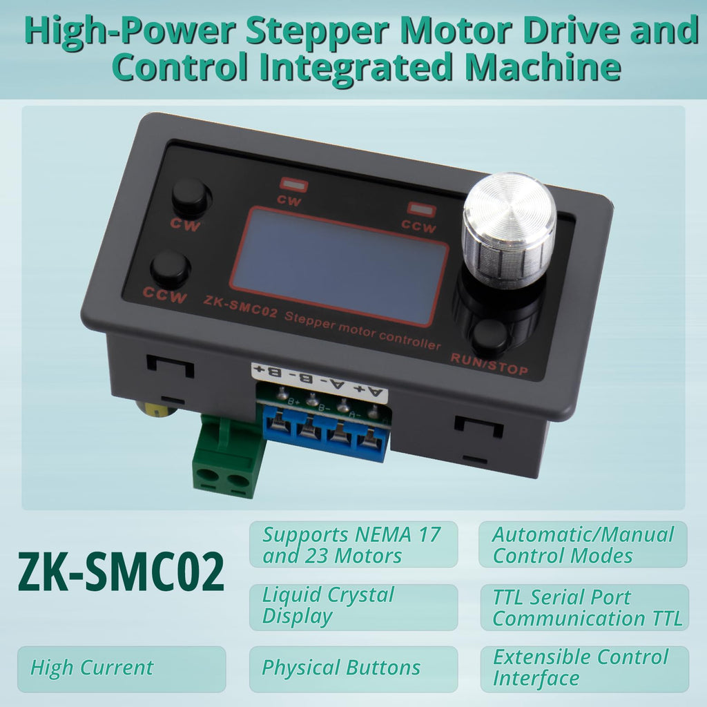 MAKERELE NEMA 17 NEMA 23 Stepper Motor Driver Controller, Integrated Module