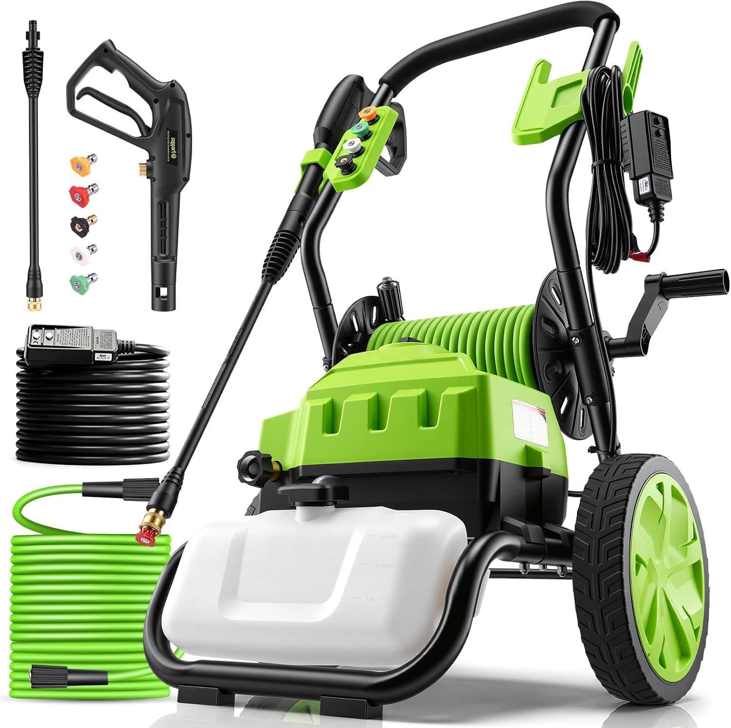 4800 PSI Pressure Washer Electric Power Washer, 1800W 2.8GPM High Pressure Washer, Professional Washer Cleaner, with