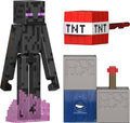 Minecraft Toys, Enderman Action Figure with Accessory & Redstone Building Piece, 3.25-inch Scale Collectible Set