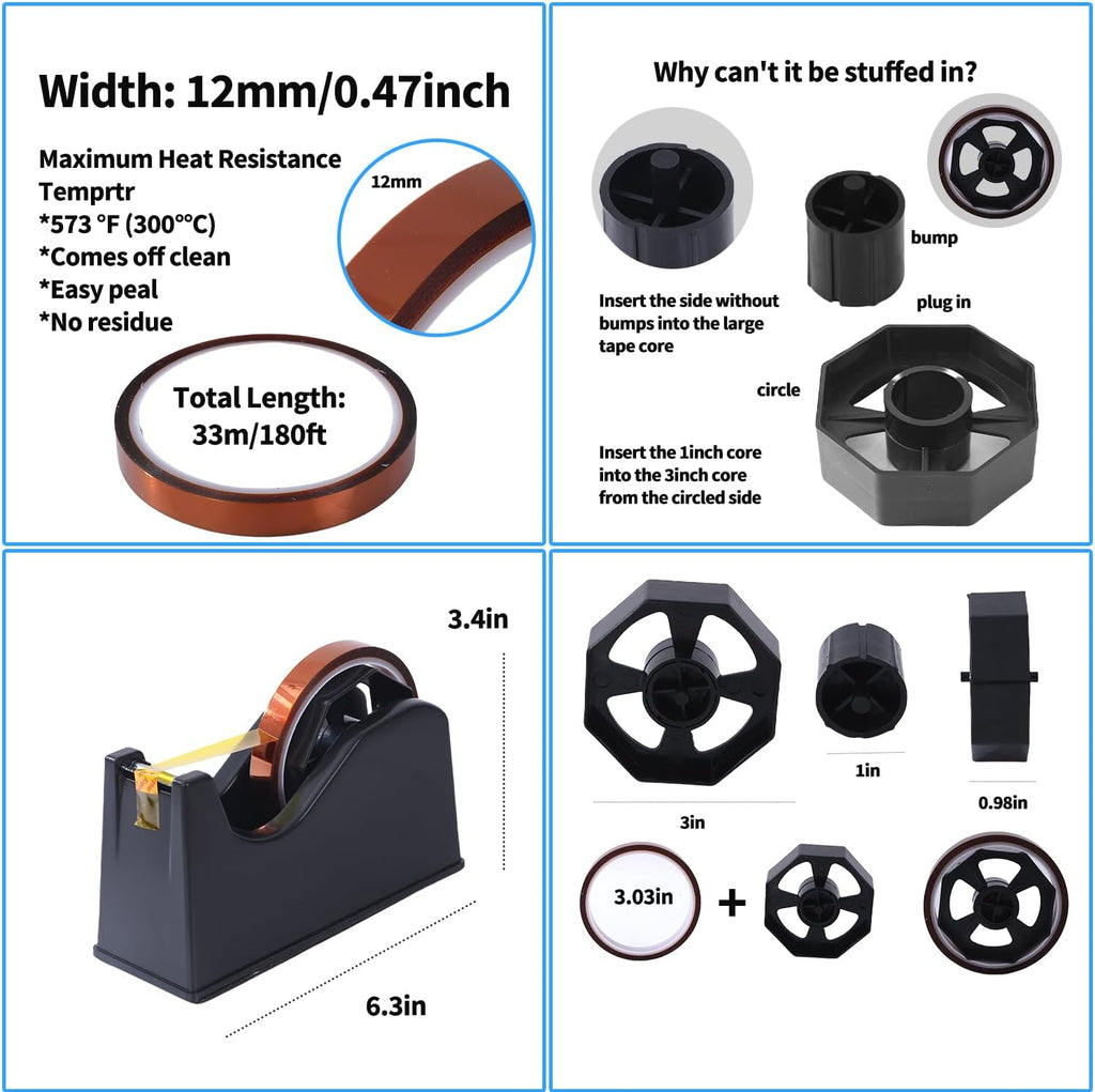 Sublimation Blanks Tumbler Clamp Tool, for 20 Oz Sublimation Blanks, Heat Resistant Gloves, Heat Tape Sublimation