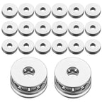 uxcell 20 Sets AXK0821 Thrust Needle Roller Bearings with Washers, ID 8mm