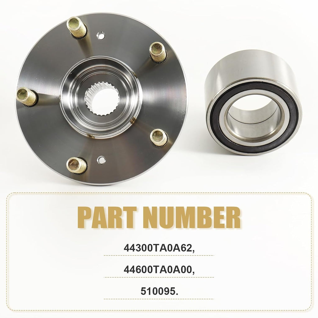 Front Wheel Bearing Hub for Accord 2008-2012 Crosstour 2010-2015