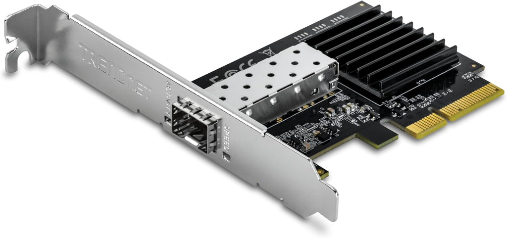 TRENDnet 10 Gigabit PCIe SFP+ Network Adapter, TEG-10GECSFP