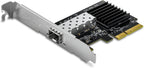 TRENDnet 10 Gigabit PCIe SFP+ Network Adapter, TEG-10GECSFP