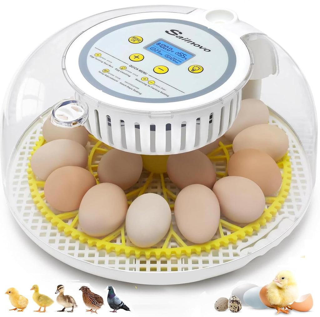 18 Egg Incubator for Hatching Eggs with Automatic Egg Turning