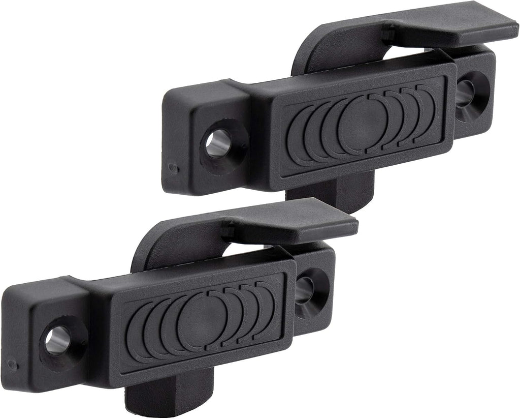 RV Window Replacement Latch | Rigid Plastic Sash Style Truck Cap Window Latch | 2.25" Mounting Hole Spacing |