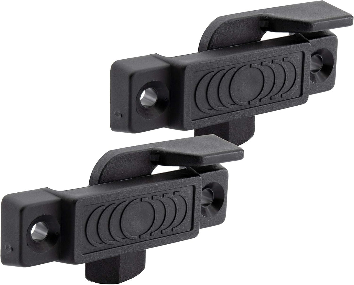 RV Window Replacement Latch | Rigid Plastic Sash Style Truck Cap Window Latch | 2.25" Mounting Hole Spacing |