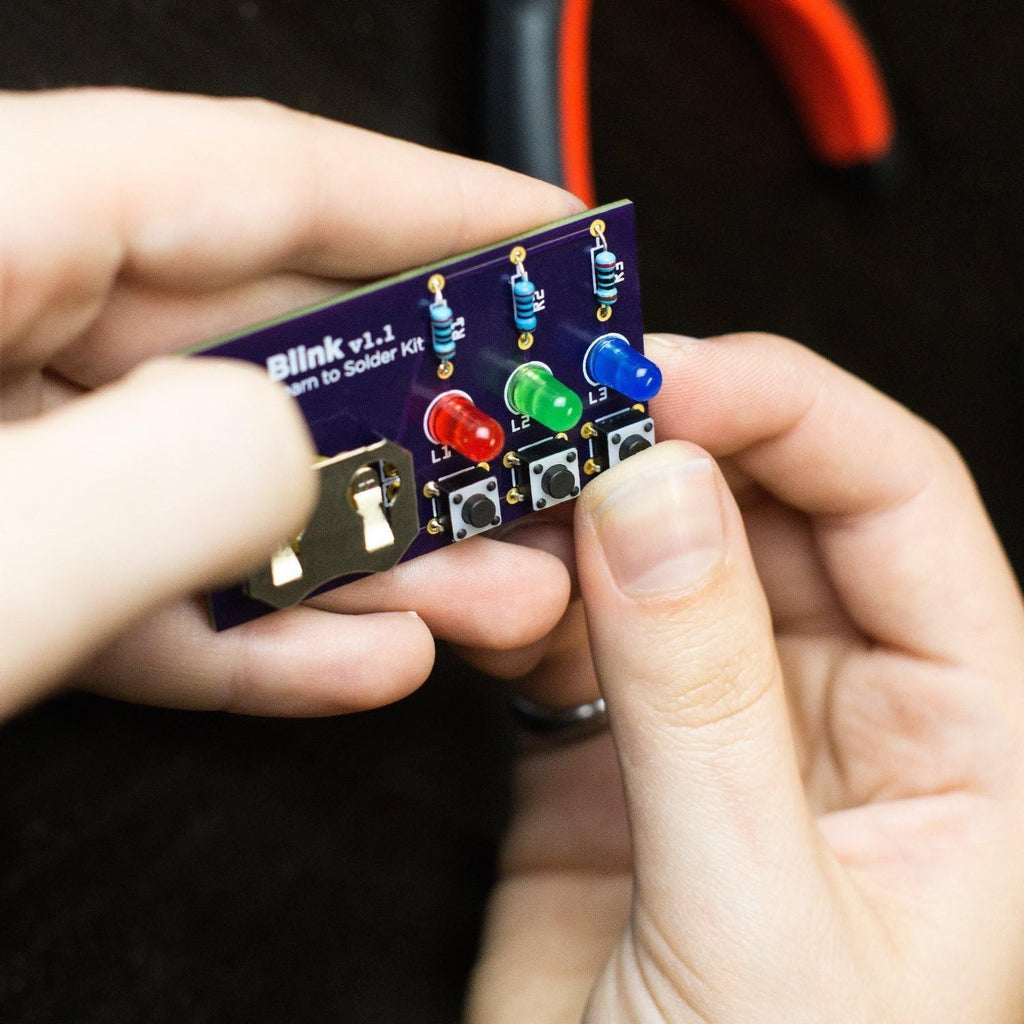 Blink | Learn to Solder Kit | Educator Pack (8pcs) | Educational STEM Electronics Kit