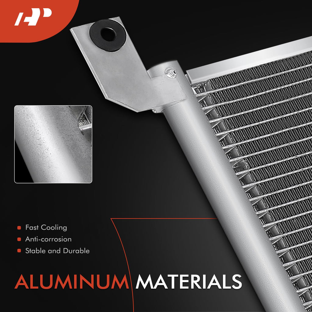 A-Premium Air Conditioning Condenser Compatible with Peterbilt
