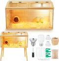 Chicken Brooder Box, Wooden Table Legs, 24 x 16 x 16 in