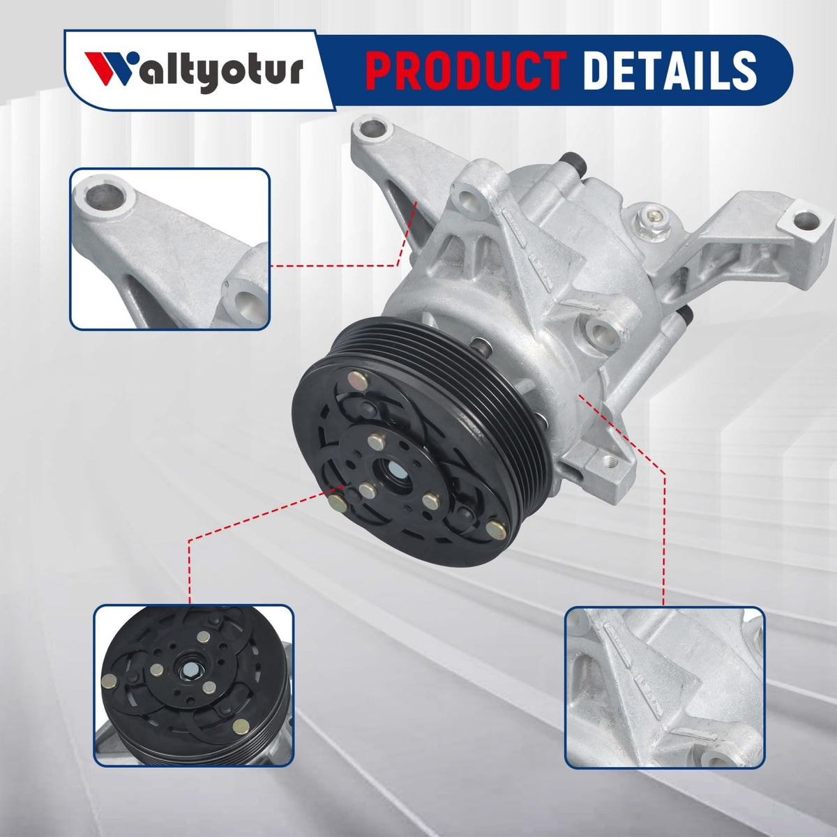 waltyotur A/C AC Compressor Replacement for CO 29103Z