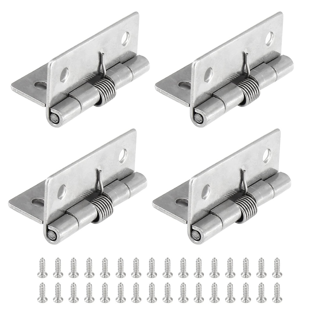 Spring Loaded Hinges, 2 Inch, 4 Pcs