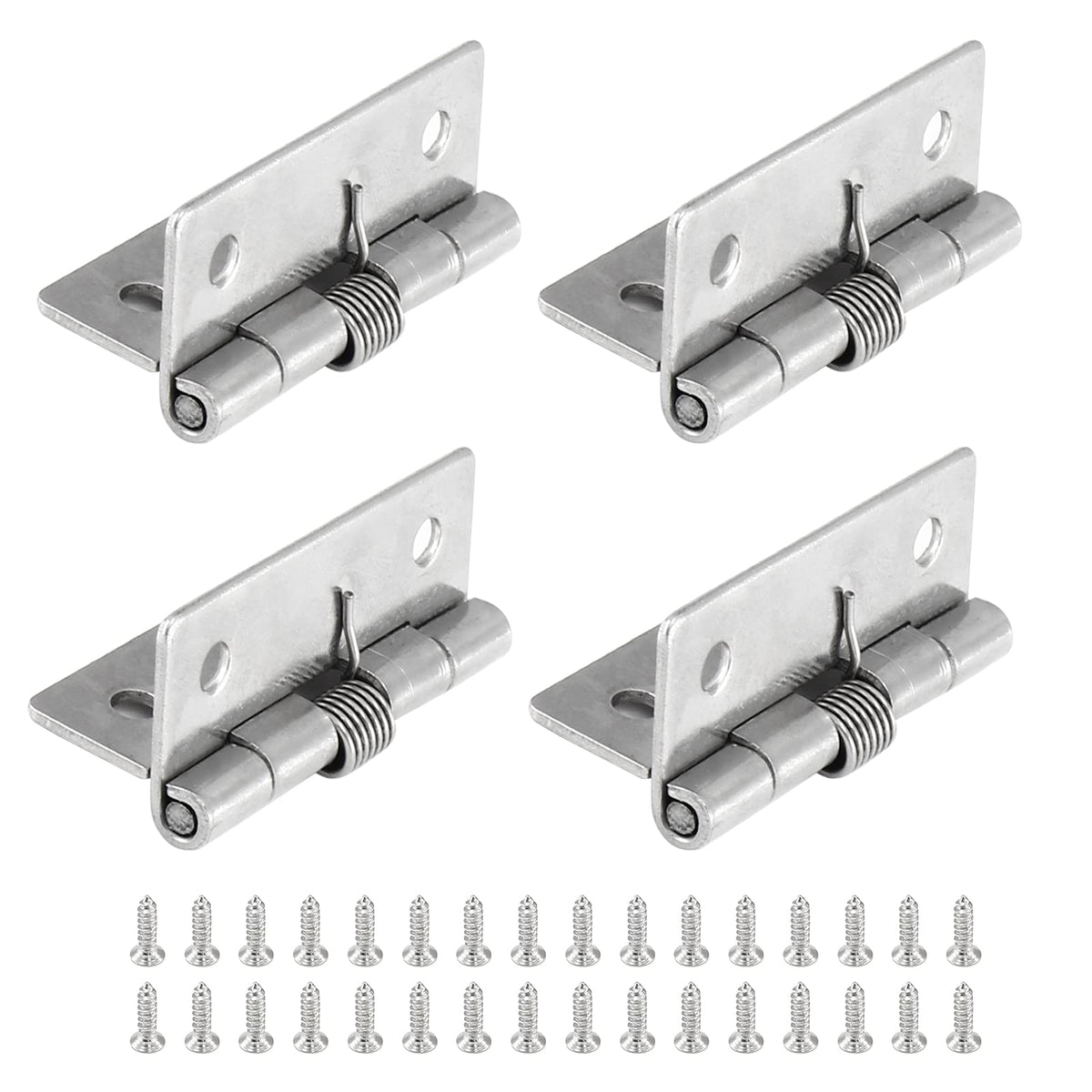Spring Loaded Hinges, 2 Inch, 4 Pcs