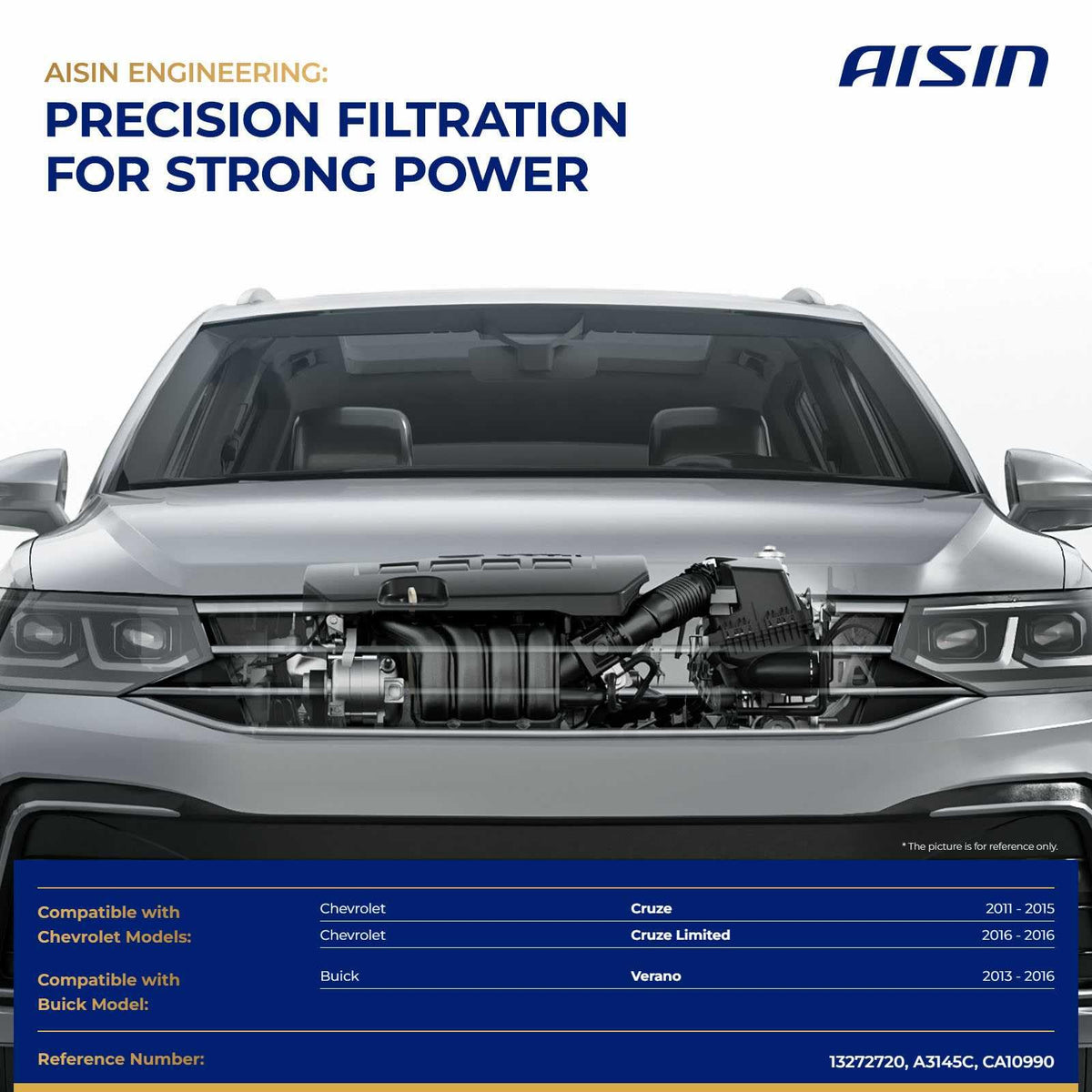 AISIN AFTERMARKET ARFGM-01256 Engine Air Filter