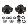 2 Trailer Idler Hub Kits 5 on 4.5" Replacement for Axle 1-1/16" Bearings 2000 lbs - 22016K