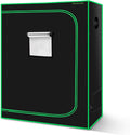 4x2 Grow Tent, 48"x24"x72'' High Reflective 600D Diamond Mylar Canvas with Observation Window and Floor Tray for