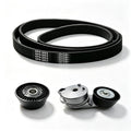Drive Belt Tensioner Kit with Serpentine Belt&Idler Pulley Replaces 6PK1853