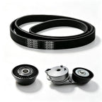 Drive Belt Tensioner Kit with Serpentine Belt&Idler Pulley Replaces 6PK1853